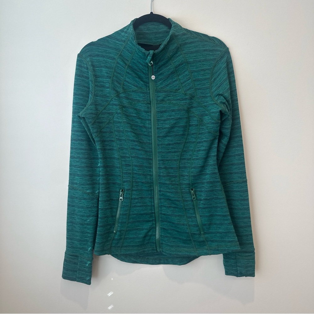 lululemon athletica Teal Zip-Up Jacket